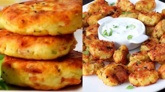 Η πιο νόστιμοι πατατοκεφτέδες φούρνου με σως γιαουρτιού! - Θα γλείφετε τα δάχτυλά σας!