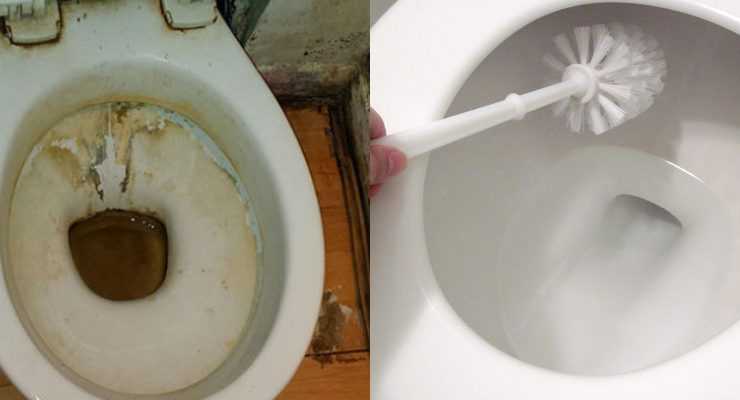 4 τρόποι για να βγάλετε το πουρί απο τη λεκάνη