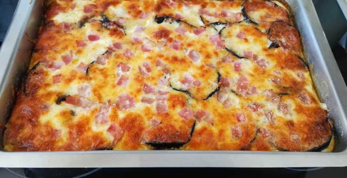 Το πιο καλοκαιρινό σουφλέ με μελιτζάνες